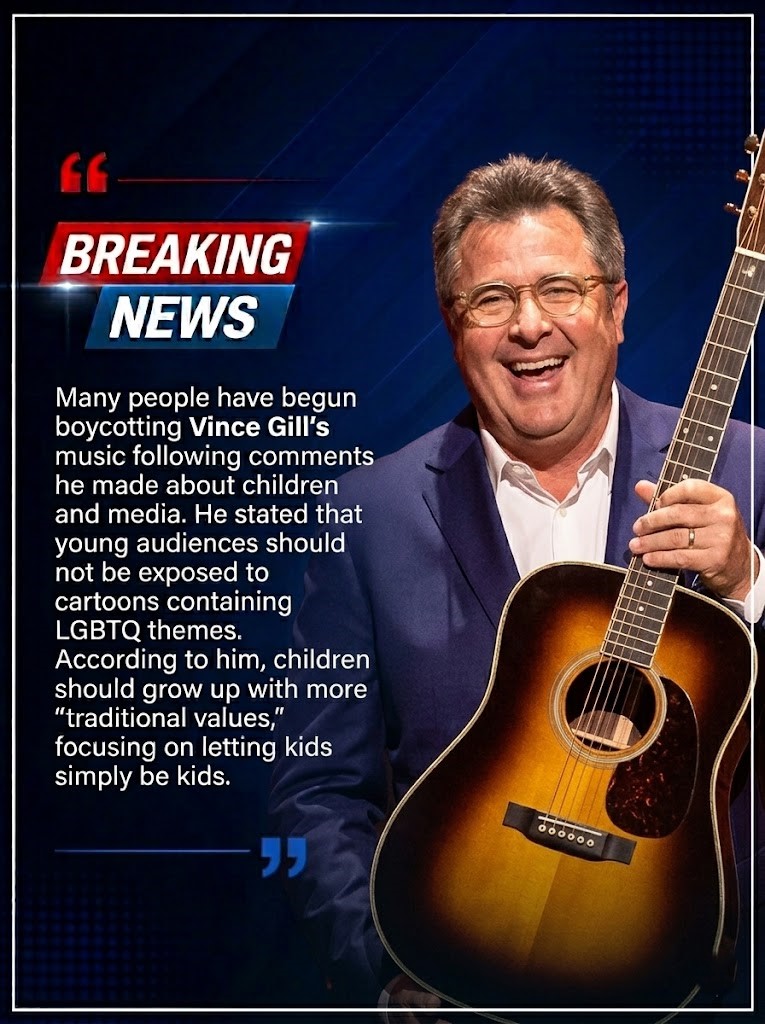 VINCE GILL’S REPORTED COMMENTS SPARK ONLINE FIRESTORM AS COUNTRY FANS DEBATE FAITH, FAMILY, AND INCLUSION