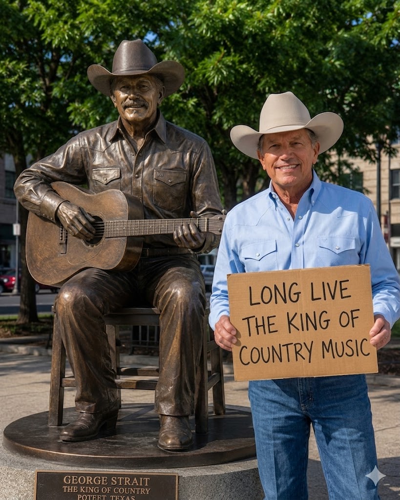 GEORGE STRAIT’S REPORTED BRONZE STATUE TRIBUTE REMINDS TEXAS WHY HIS LEGACY ALREADY STANDS TALL