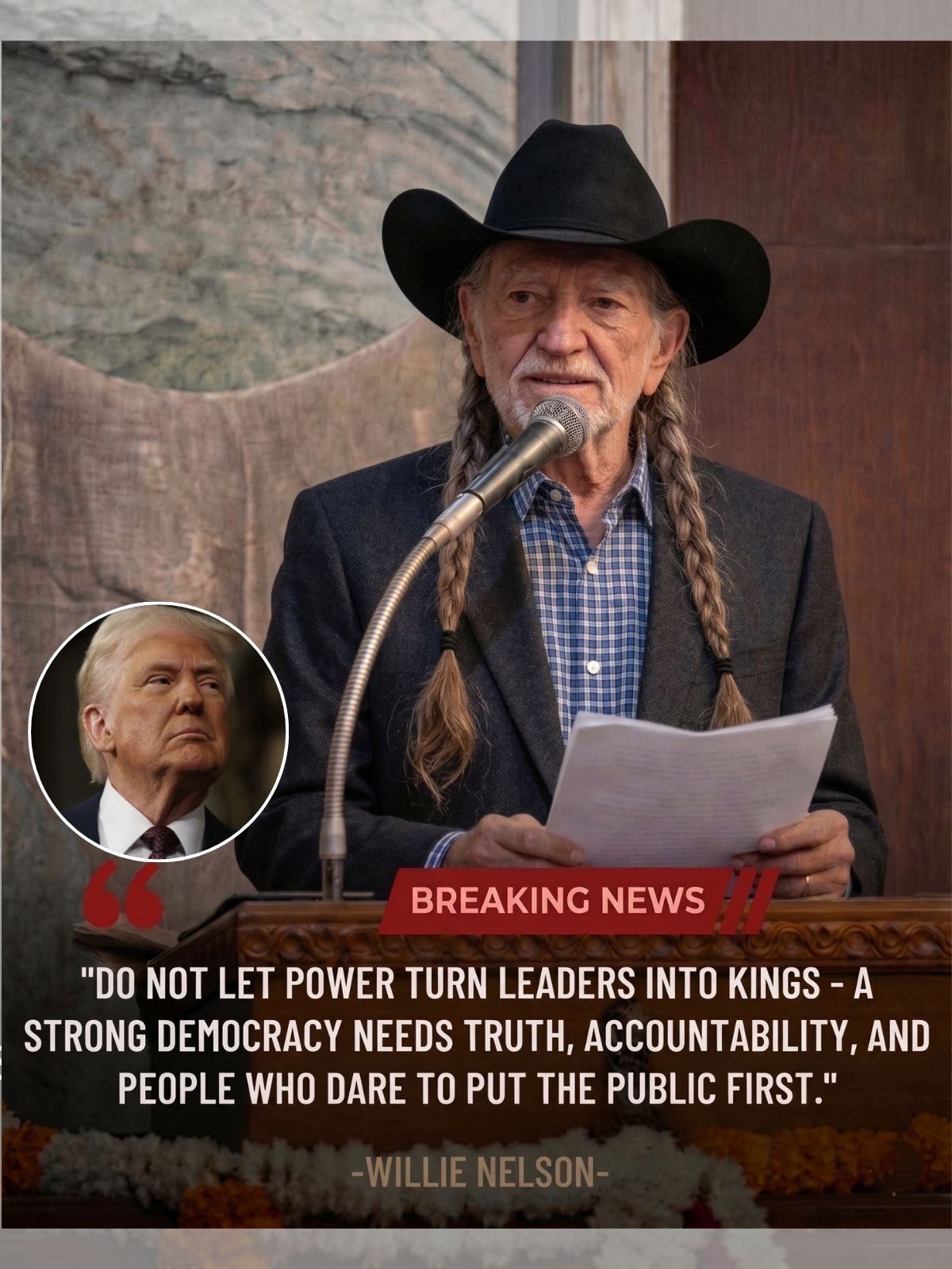 Willie Nelson Sparks Online Firestorm With Road-Worn Message About Power, Truth, and Accountability