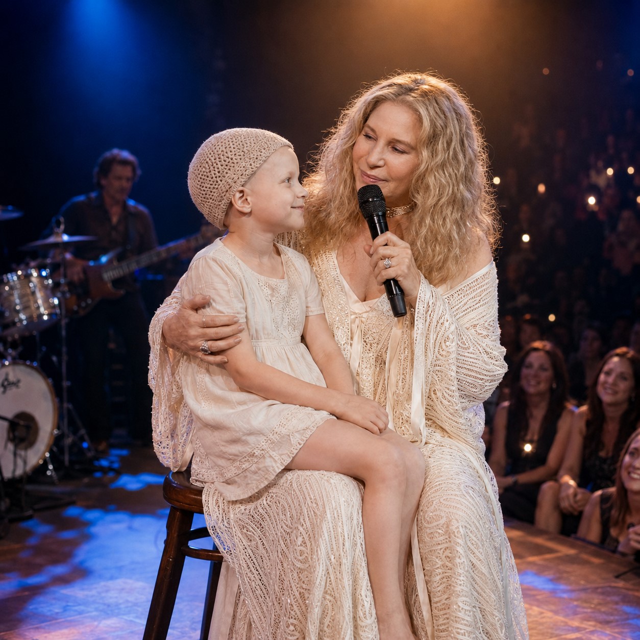 BARBRA STREISAND’S REPORTED MID-SONG PAUSE TURNED ONE CHILD’S FINAL WISH INTO A MOMENT OF MERCY