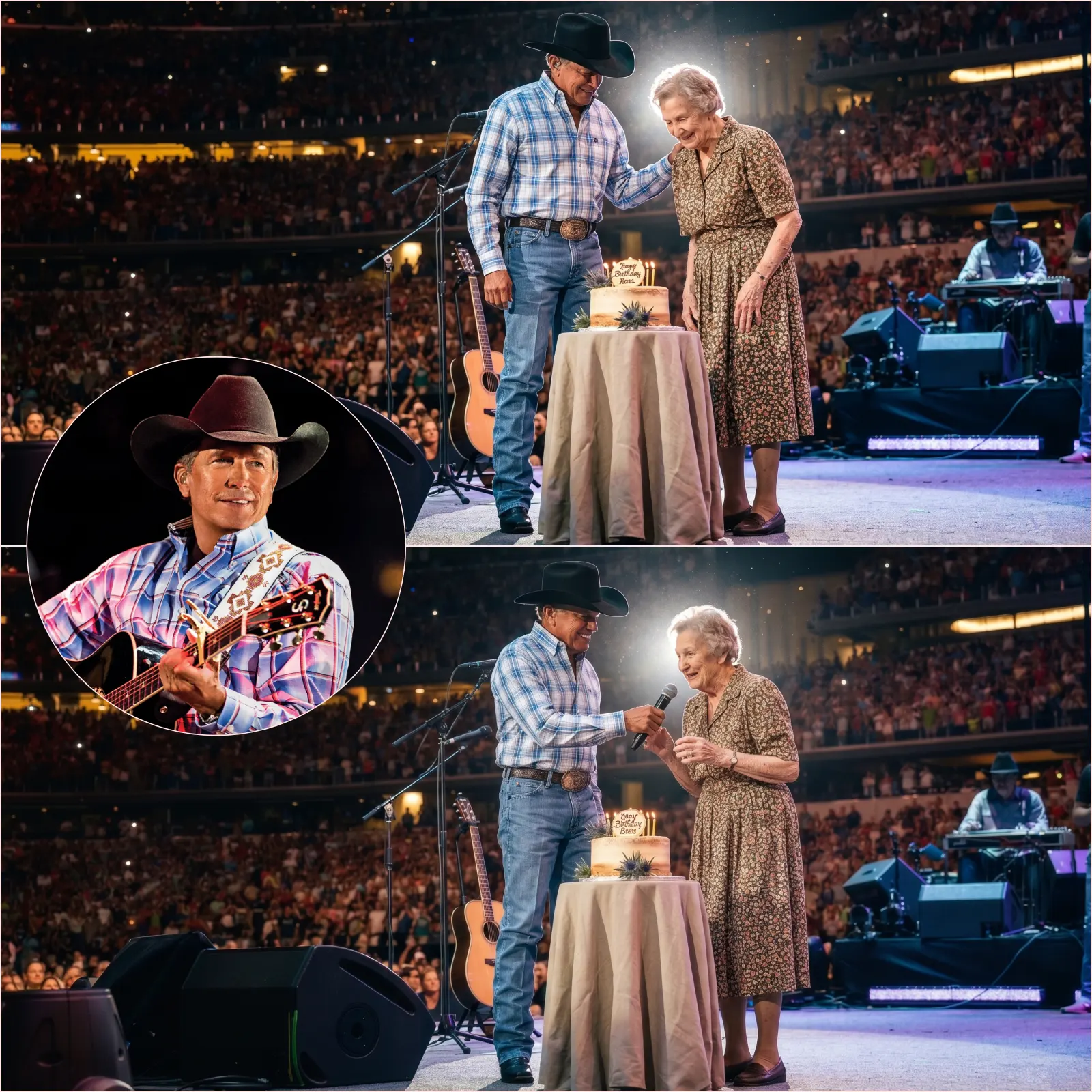 GEORGE STRAIT’S REPORTED BIRTHDAY SURPRISE TURNED ONE FAN’S SPECIAL NIGHT INTO A COUNTRY MUSIC MEMORY