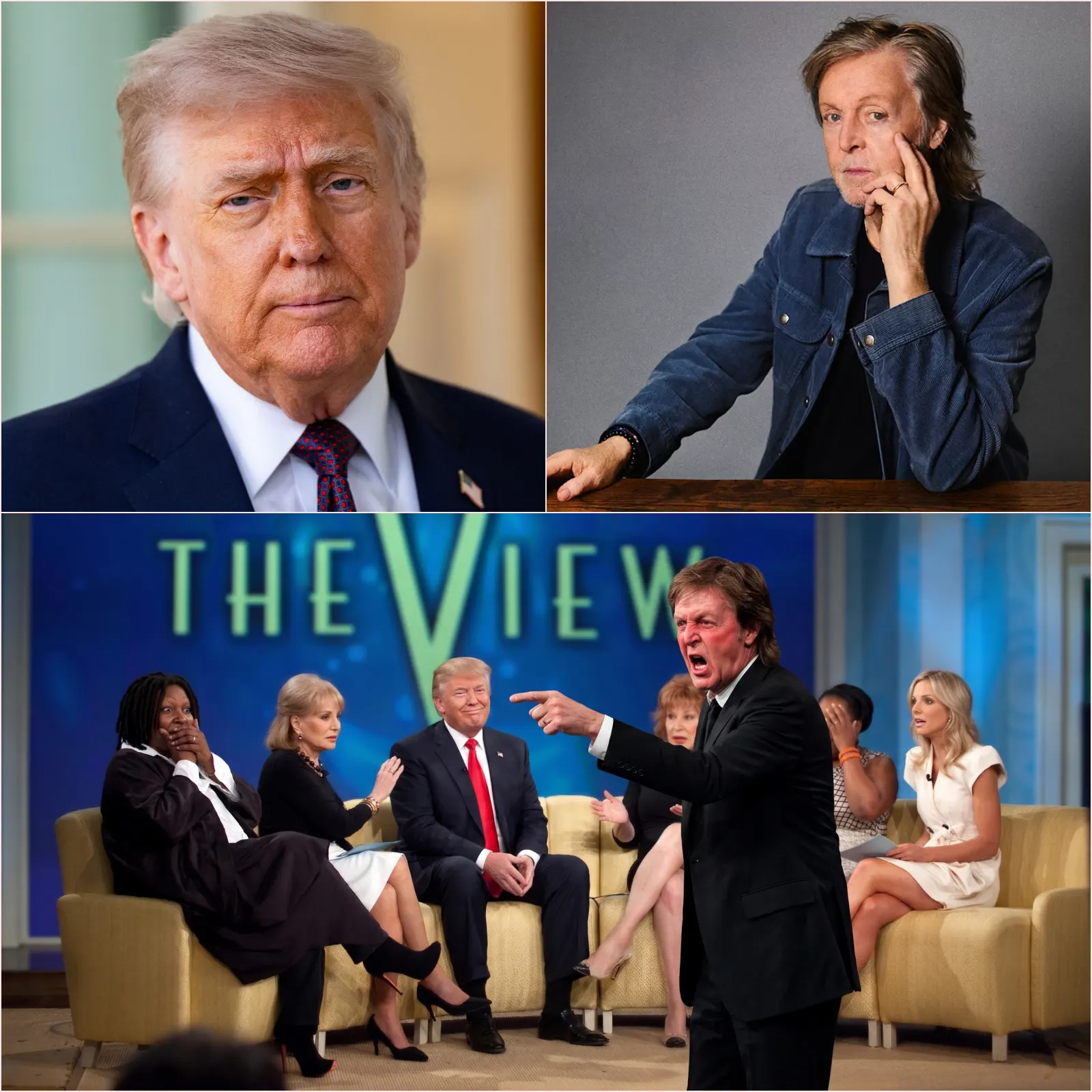 PAUL McCARTNEY’S REPORTED WARNING ABOUT TRUMP TURNS A STUDIO MOMENT INTO A DARK DEBATE OVER DEMOCRACY
