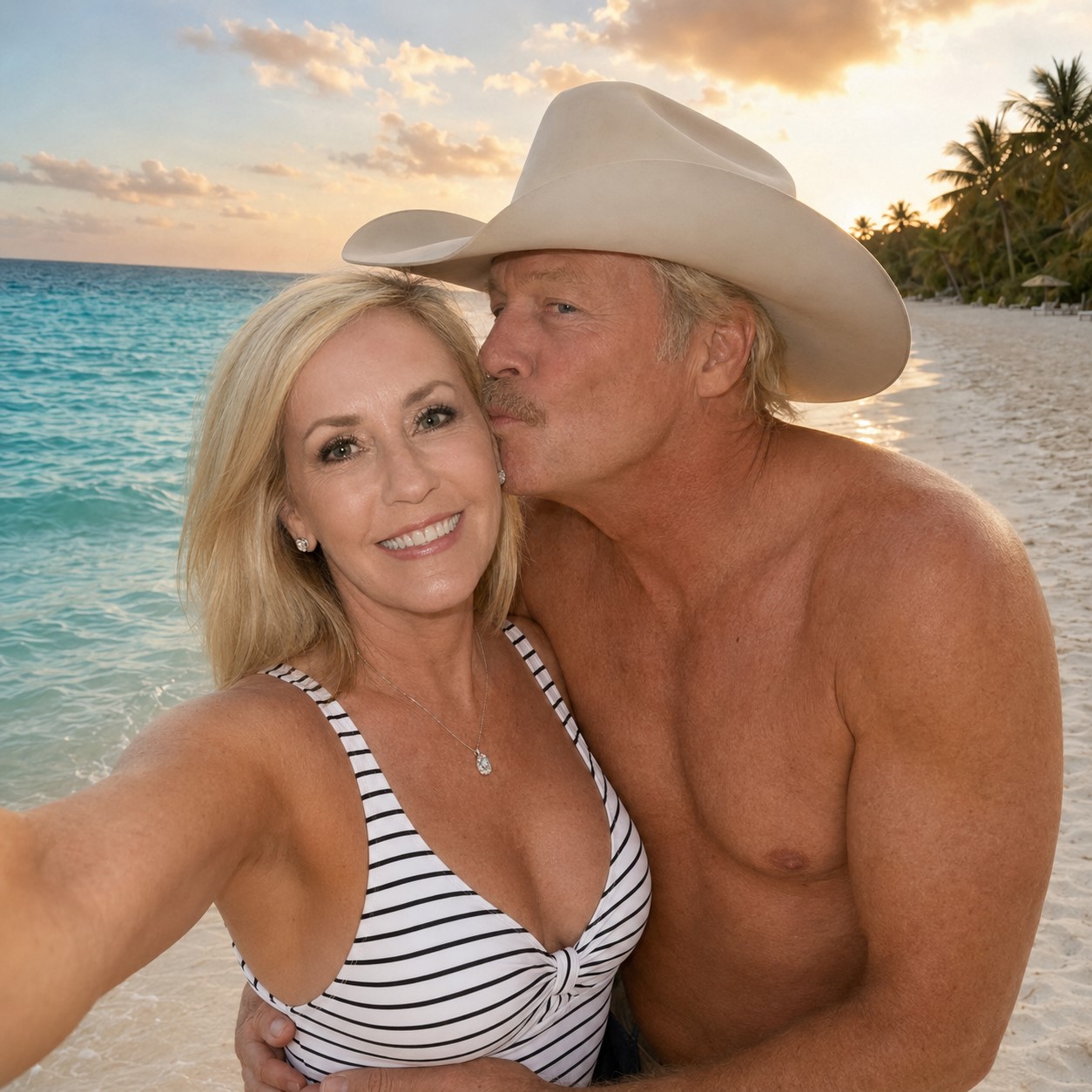DENISE AND ALAN JACKSON’S REPORTED BEACHSIDE MOMENT HAS FANS CELEBRATING GRACE, DEVOTION, AND LASTING LOVE