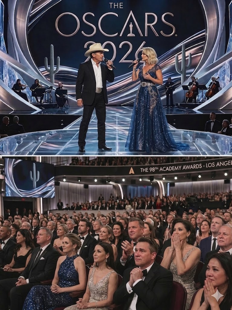 George Strait and Miranda Lambert Bring Country Emotion to the 2026 Oscars With a Stunning “I Cross My Heart” Duet