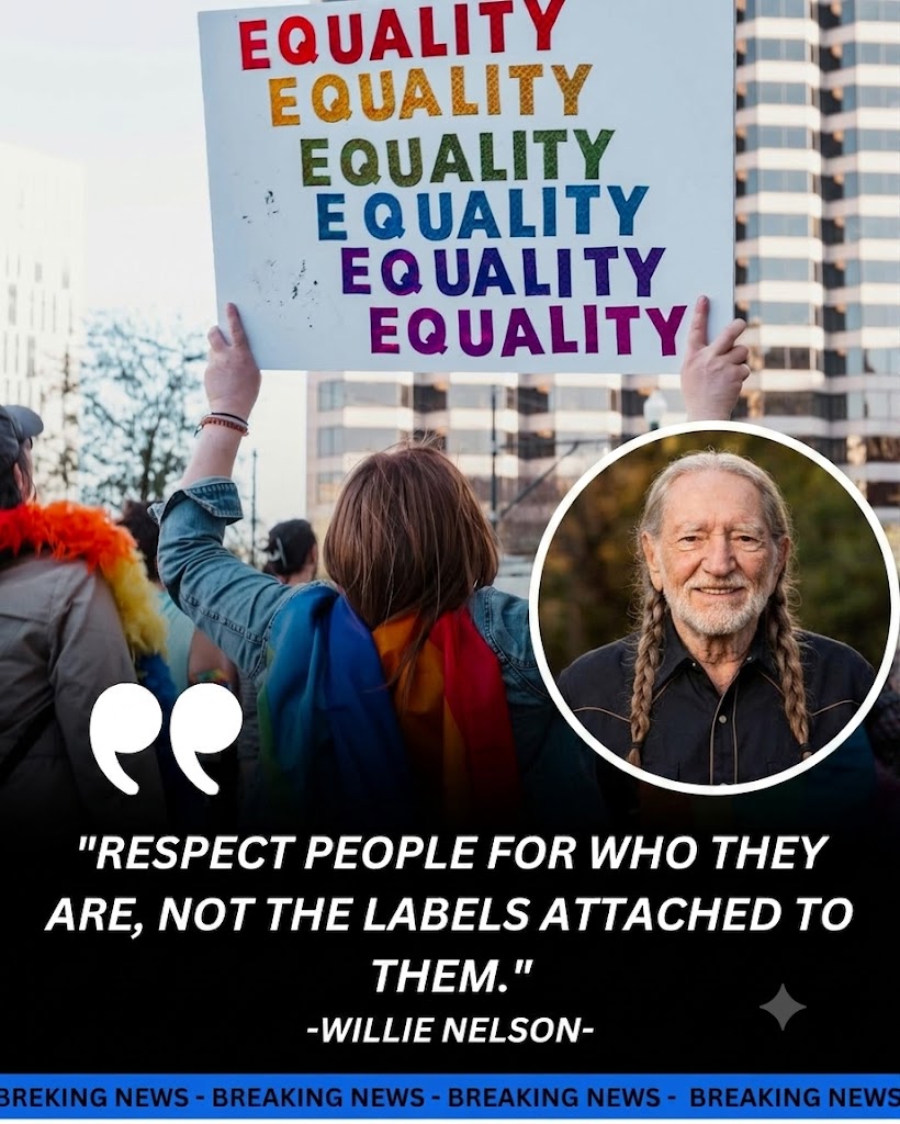 WILLIE NELSON’S MESSAGE OF KINDNESS AND RESPECT IS TOUCHING HEARTS ACROSS AMERICA