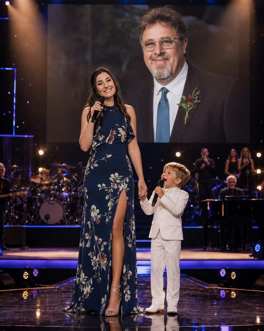JENNY GILL AND HER SON’S TENDER TRIBUTE TO VINCE GILL TURNED ONE SONG INTO A THREE-GENERATION MOMENT OF LOVE