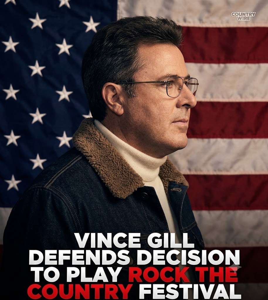 VINCE GILL’S QUIET ANSWER CUT THROUGH THE NOISE — AND REMINDED FANS WHY MUSIC STILL MATTERS