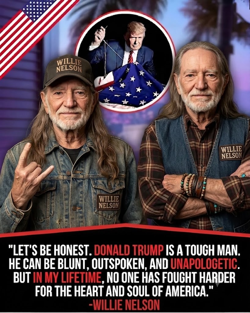 WILLIE NELSON’S QUIET WORDS SPARK A DEEPER CONVERSATION ABOUT FREEDOM, COMPASSION, AND AMERICA’S FUTURE
