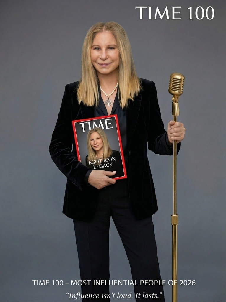 BARBRA STREISAND’S REPORTED TIME HONOR REMINDS FANS WHY HER INFLUENCE STILL MATTERS