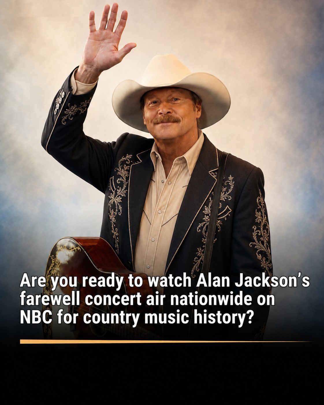 ALAN JACKSON’S FINAL NIGHT IS BECOMING MORE THAN A FAREWELL — IT IS COUNTRY MUSIC’S THANK-YOU TO ONE OF ITS TRUEST VOICES