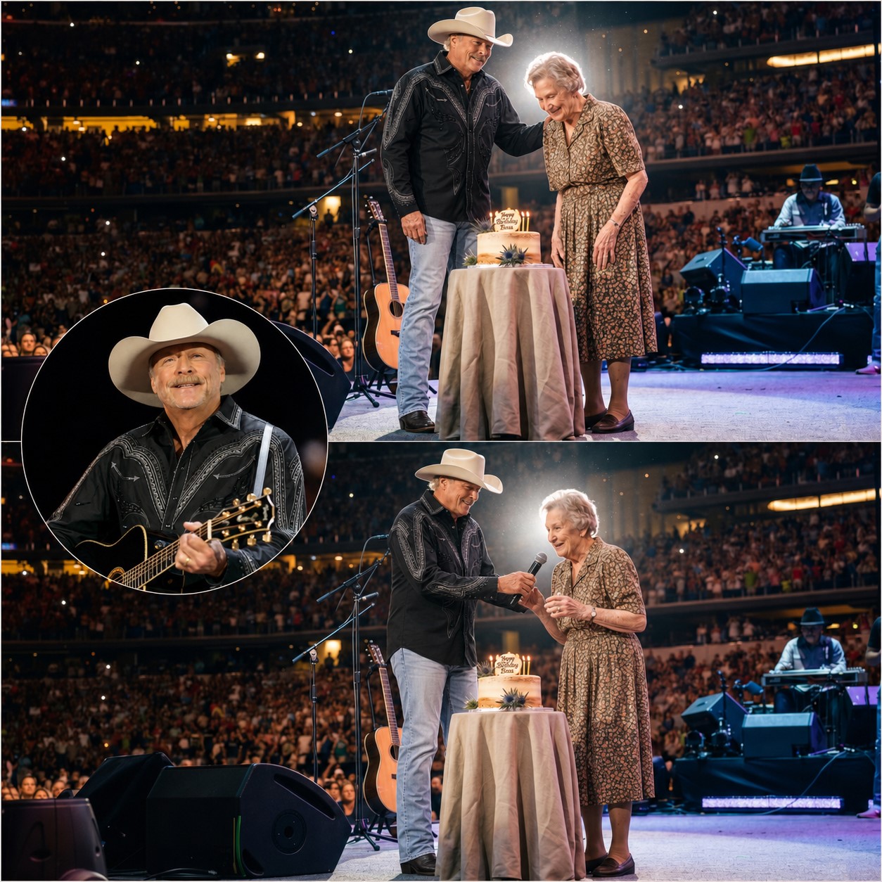 ALAN JACKSON’S HEARTFELT BIRTHDAY SURPRISE TURNED A NASHVILLE CONCERT INTO A NIGHT OF PURE COUNTRY KINDNESS