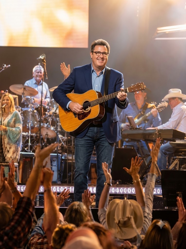 VINCE GILL’S FORGOTTEN LYRIC BECAME THE SWEETEST MOMENT OF THE NIGHT — AND FANS LOVED HIM EVEN MORE
