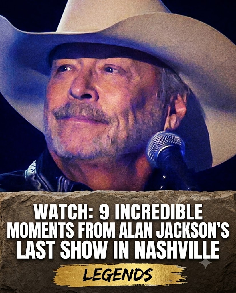 ALAN JACKSON’S FINAL NASHVILLE CONCERT BECAME A COUNTRY MUSIC GOODBYE FILLED WITH TEARS, TRIBUTES, AND HISTORY
