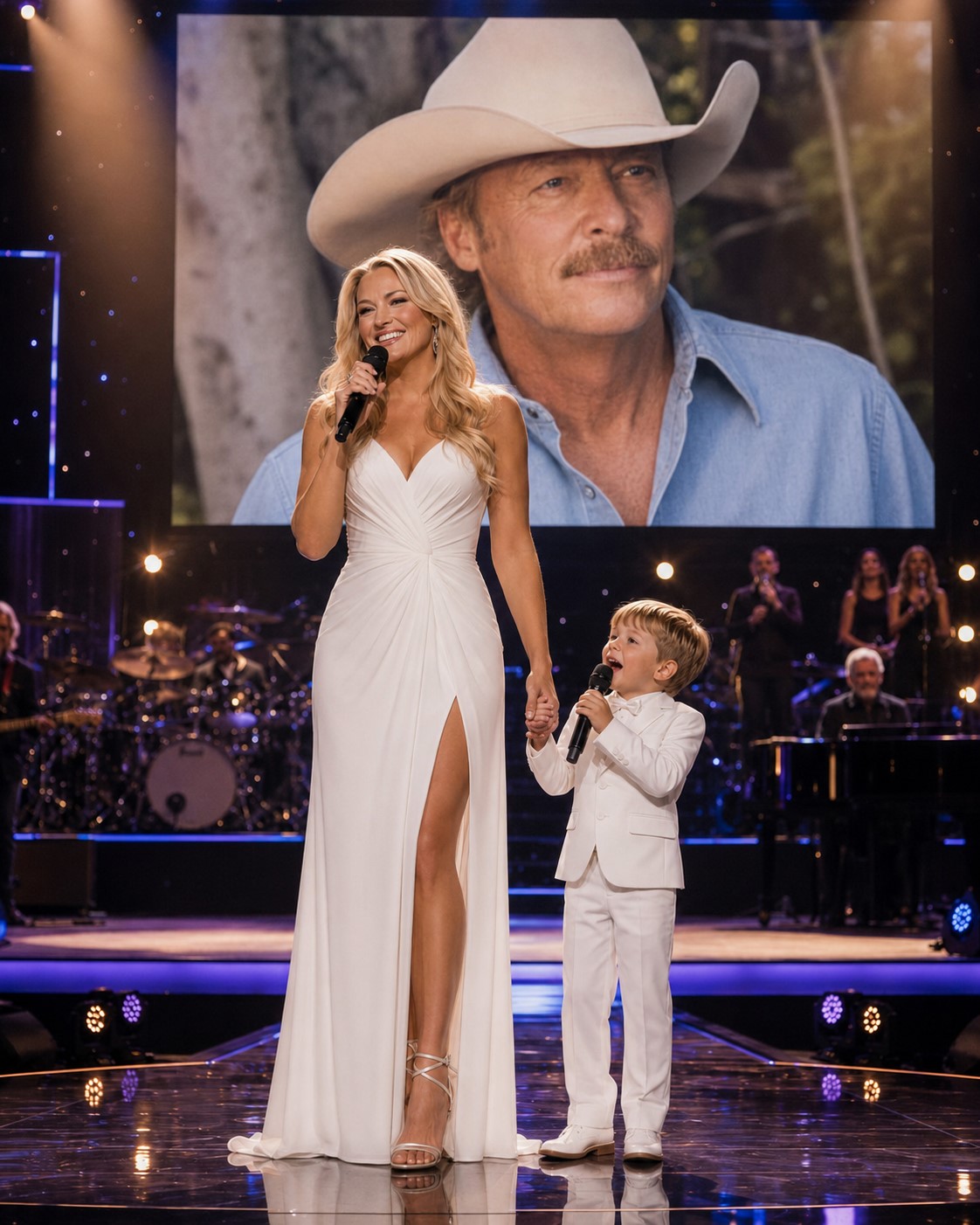 ALI JACKSON BRADSHAW AND HER SON’S “REMEMBER WHEN” TRIBUTE LEFT ALAN JACKSON FIGHTING BACK TEARS