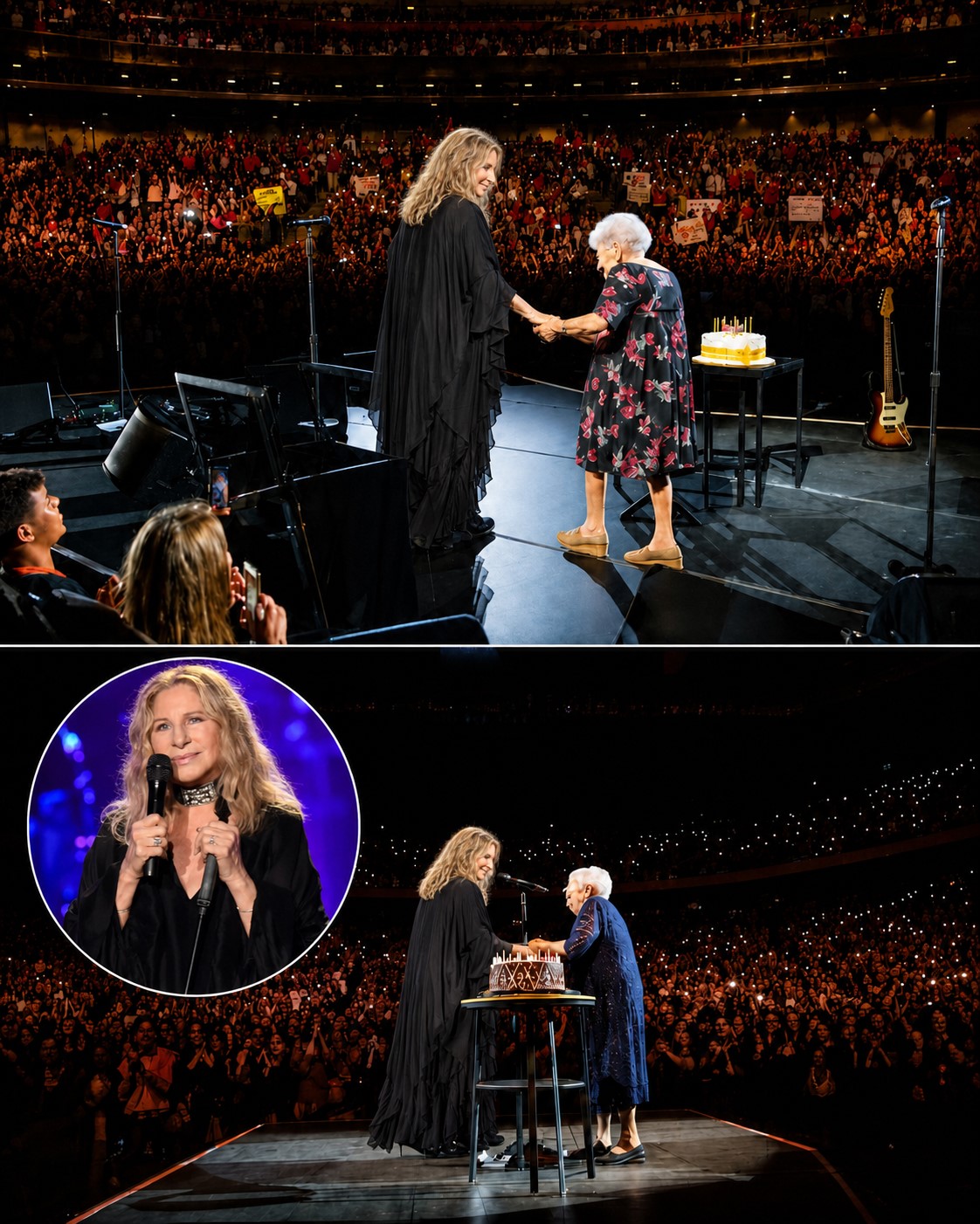 BARBRA STREISAND’S TOUCHING BIRTHDAY SURPRISE TURNED A CONCERT INTO A MOMENT OF PURE KINDNESS
