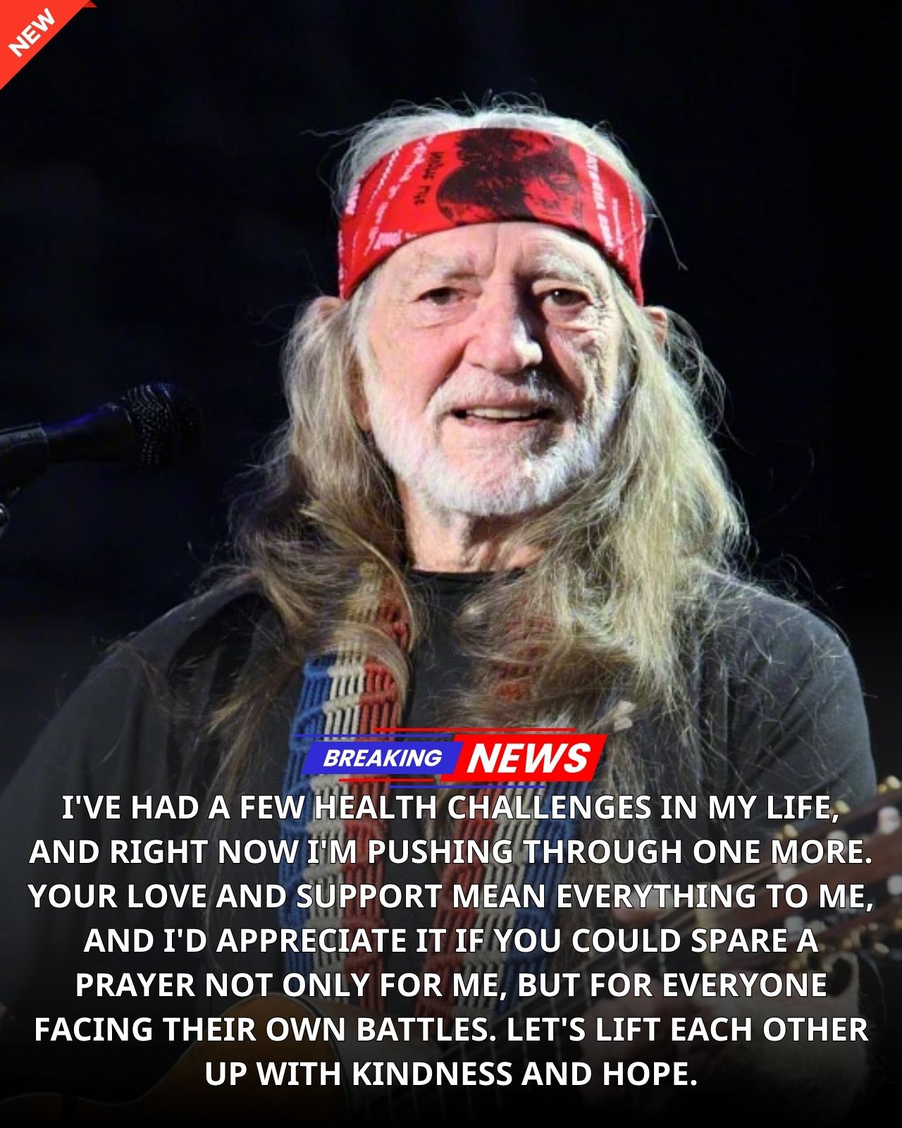 WILLIE NELSON’S SIMPLE MESSAGE LEAVES FANS IN TEARS — A QUIET REMINDER OF WHAT REALLY MATTERS