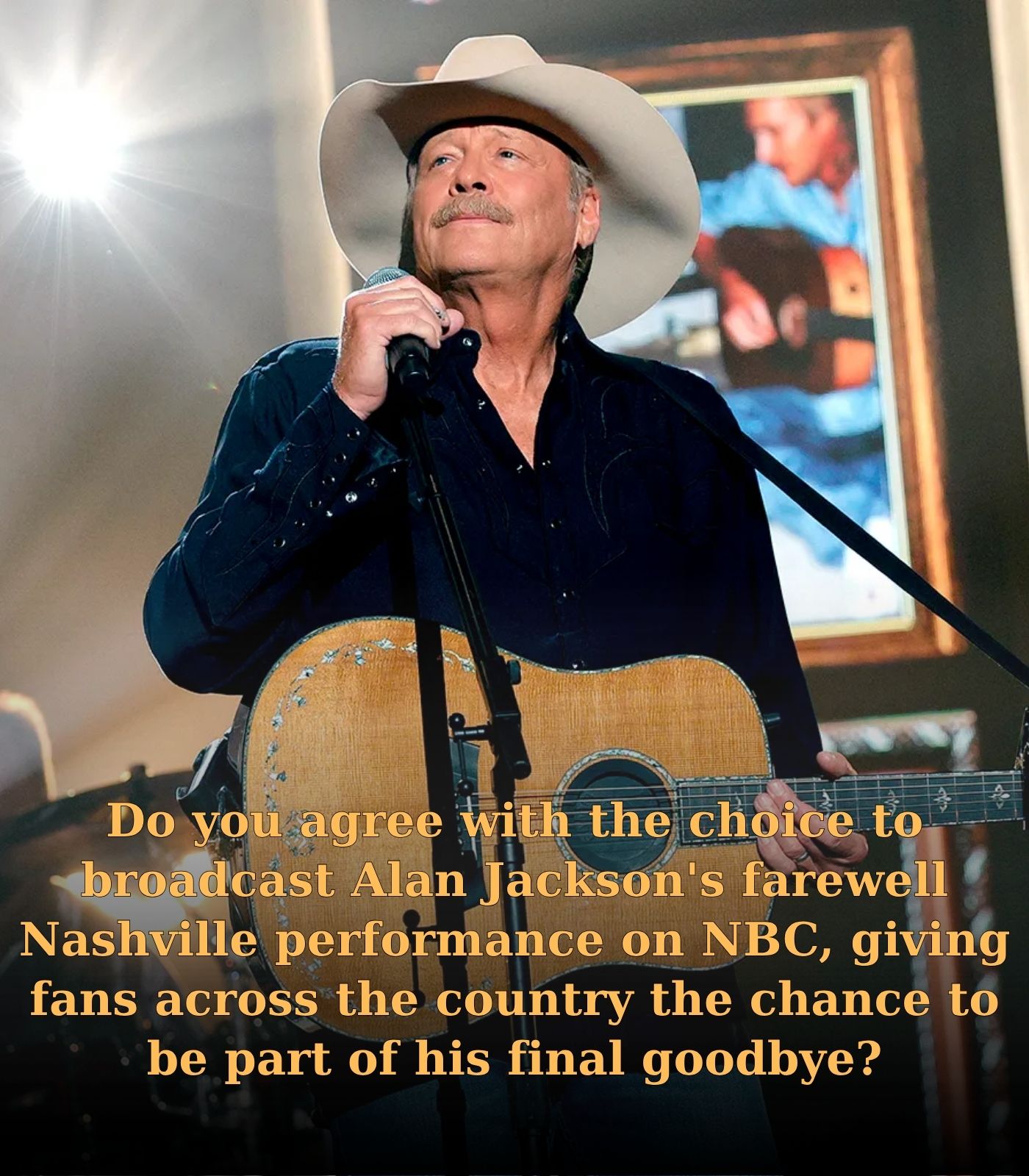 ALAN JACKSON’S FINAL GOODBYE IS COMING TO NBC — A COUNTRY MUSIC FAREWELL AMERICA WILL FEEL FROM HOME