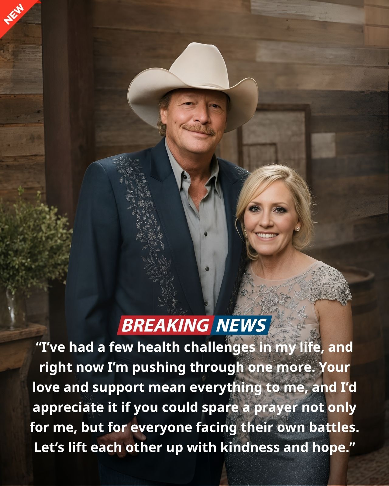 ALAN JACKSON’S BATTLE WITH CHARCOT-MARIE-TOOTH DISEASE REVEALS THE QUIET COURAGE BEHIND THE VOICE OF “REMEMBER WHEN”