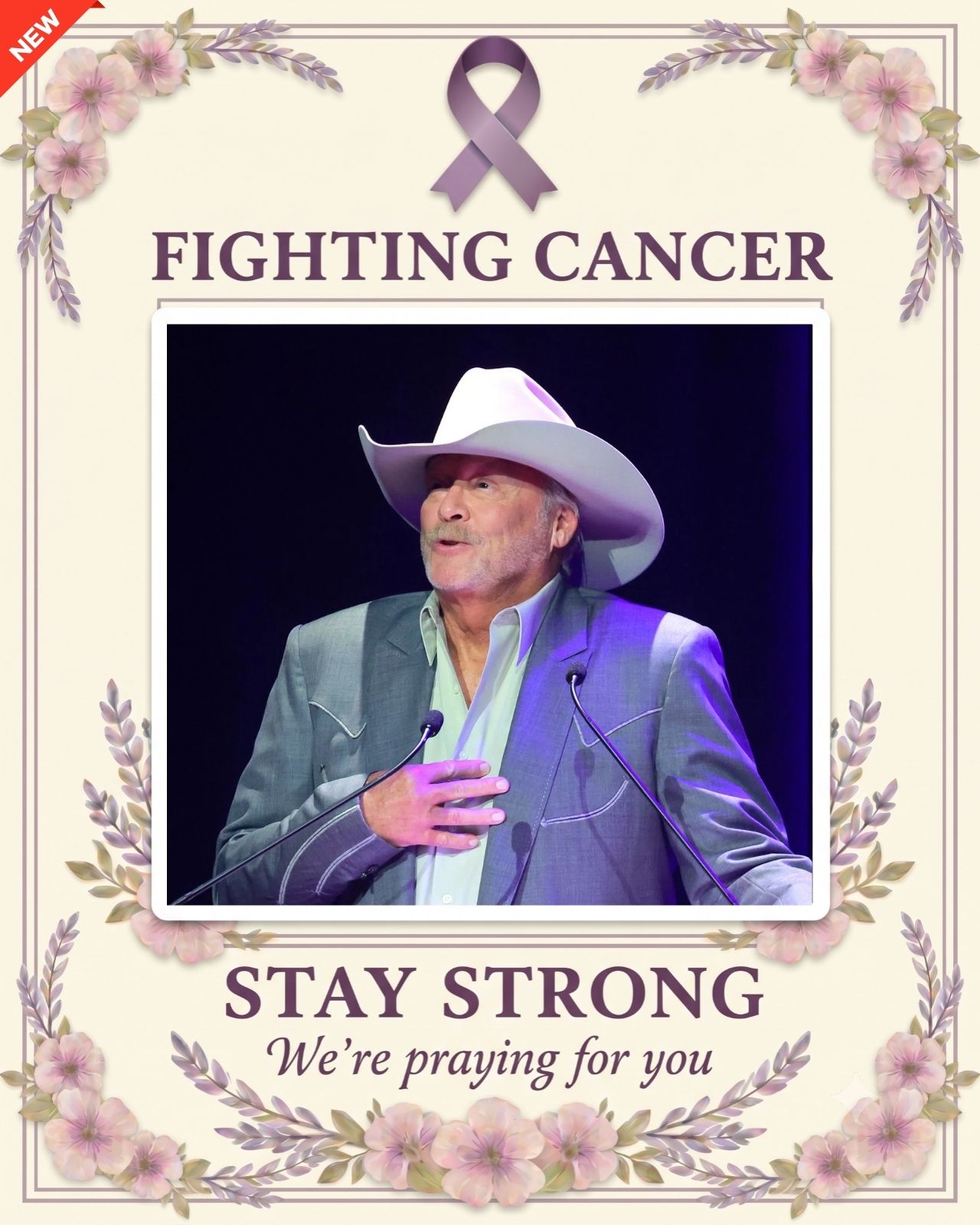 ALAN JACKSON FANS SEND PRAYERS AS UNCONFIRMED HEALTH REPORTS SPARK LOVE, CONCERN, AND HOPE