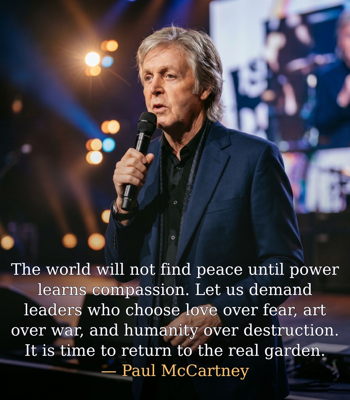 PAUL McCARTNEY’S REPORTED D.C. MESSAGE TURNED A CONCERT INTO A CALL FOR ACTION