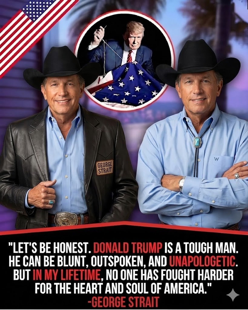 GEORGE STRAIT’S QUIET WORDS SPARK A DEEPER CONVERSATION ABOUT FAITH, STRENGTH, AND WHAT AMERICA STILL NEEDS