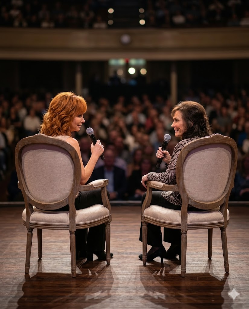 LORETTA LYNN AND REBA McENTIRE’S QUIET NASHVILLE CONVERSATION FELT LIKE COUNTRY MUSIC OPENING ITS HEART