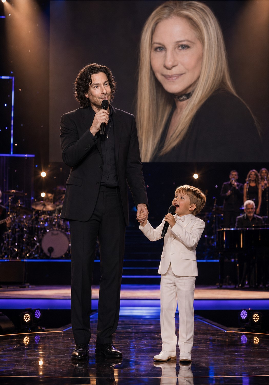 JASON GOULD AND A YOUNG FAMILY VOICE BRING BARBRA STREISAND TO TEARS IN A THREE-GENERATION TRIBUTE