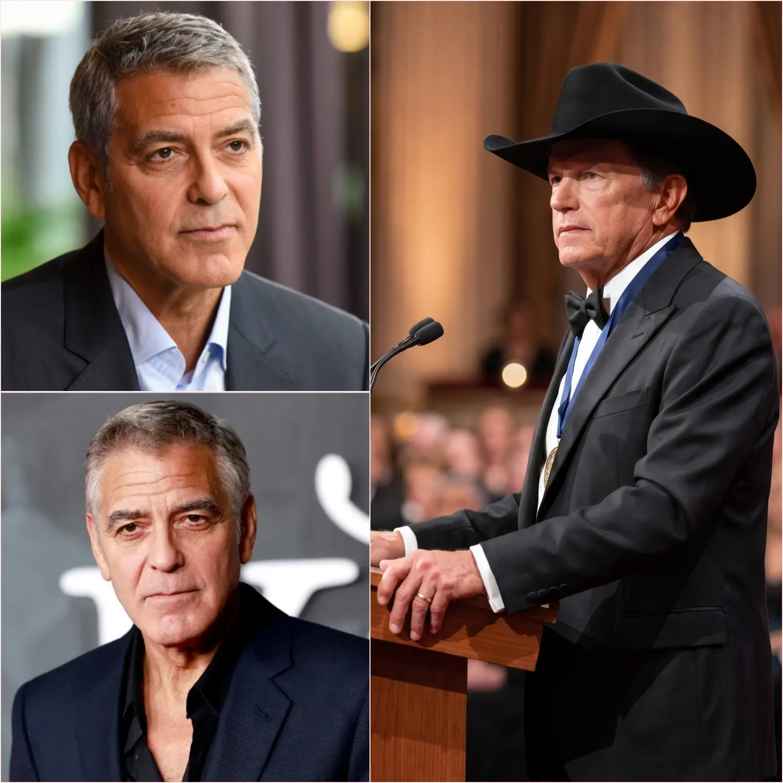 GEORGE STRAIT, GEORGE CLOONEY, AND THE VIRAL FEUD THAT TURNED INTO A BIGGER DEBATE ABOUT RESPECT IN AMERICA