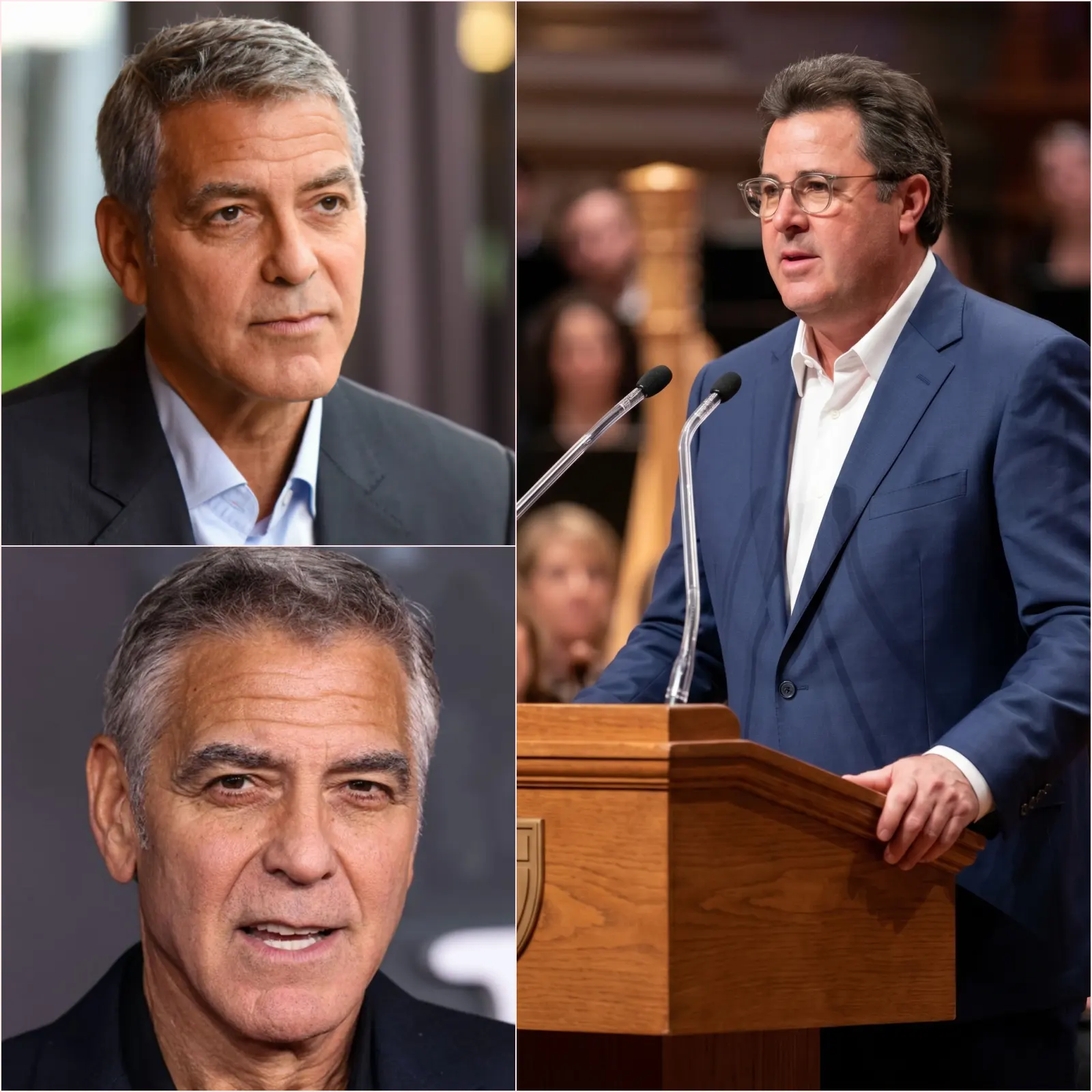 VINCE GILL, GEORGE CLOONEY, AND THE VIRAL CLASH THAT BECAME A BIGGER CONVERSATION ABOUT RESPECT IN AMERICA