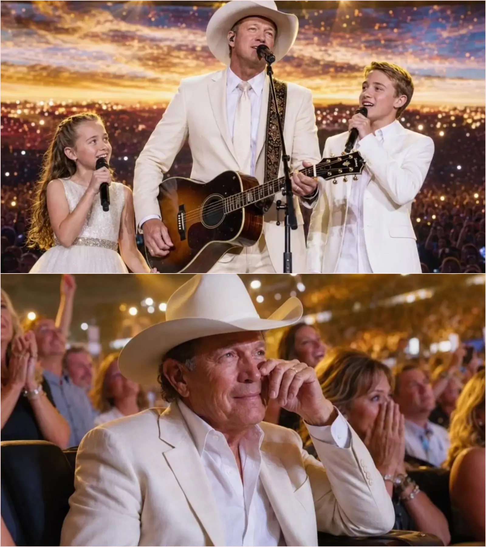 THE MOMENT GEORGE STRAIT HEARD HIS FAMILY SING “AMARILLO BY MORNING,” HIS LEGACY CAME HOME TO HIM