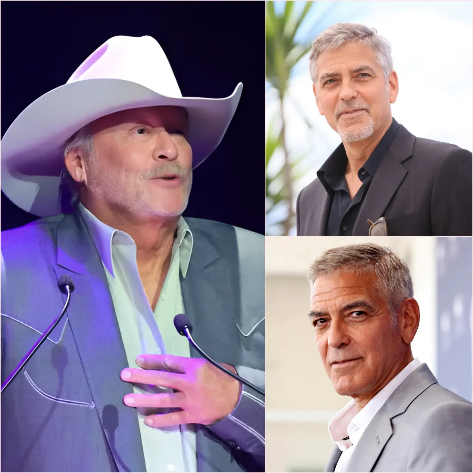 ALAN JACKSON’S REPORTED RESPONSE TO GEORGE CLOONEY TURNS A CELEBRITY CLASH INTO A MESSAGE ABOUT RESPECT AND UNITY