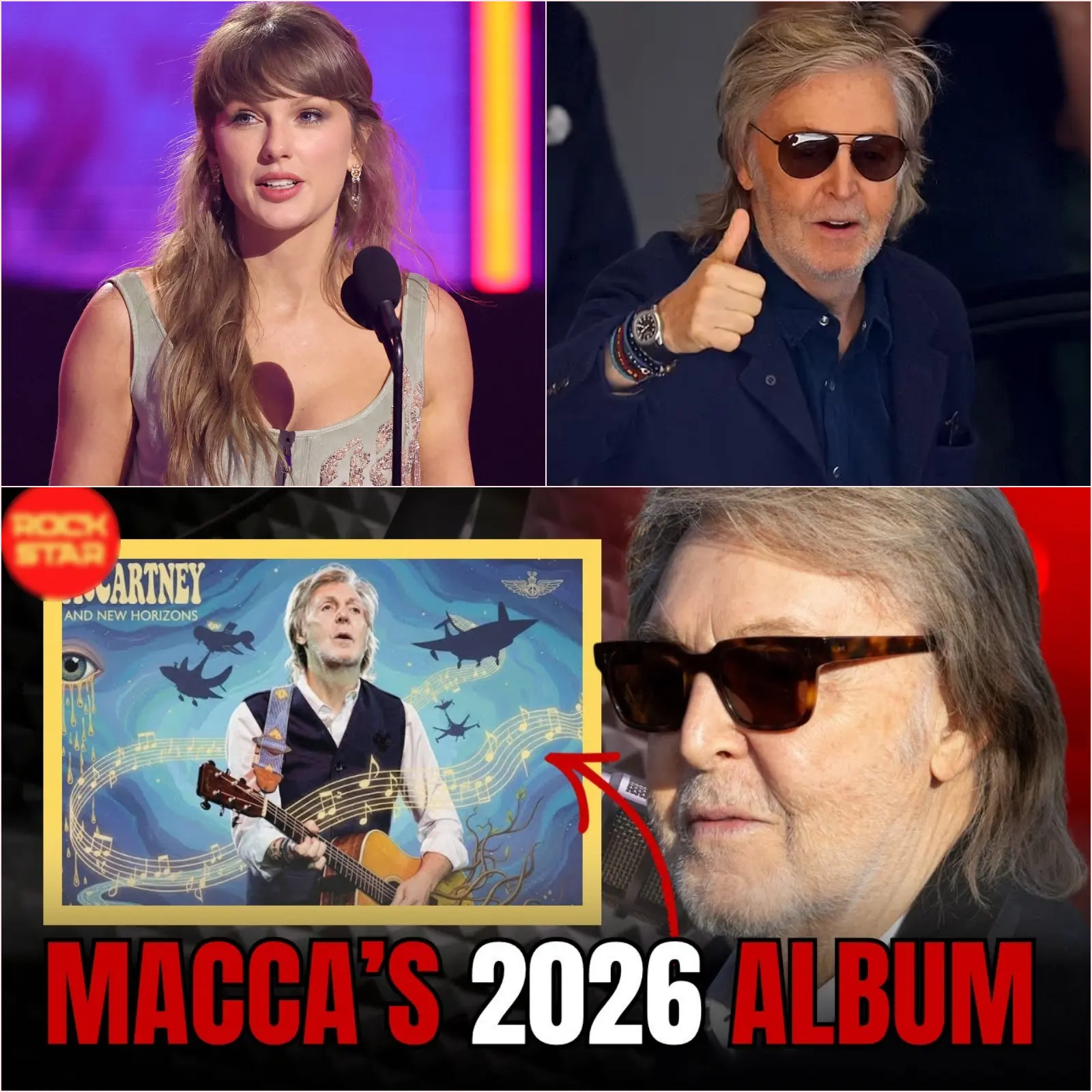 TAYLOR SWIFT’S PRAISE FOR PAUL McCARTNEY TURNS “THE BOYS OF DUNGEON LANE” INTO A MEETING OF TWO SONGWRITING ERAS