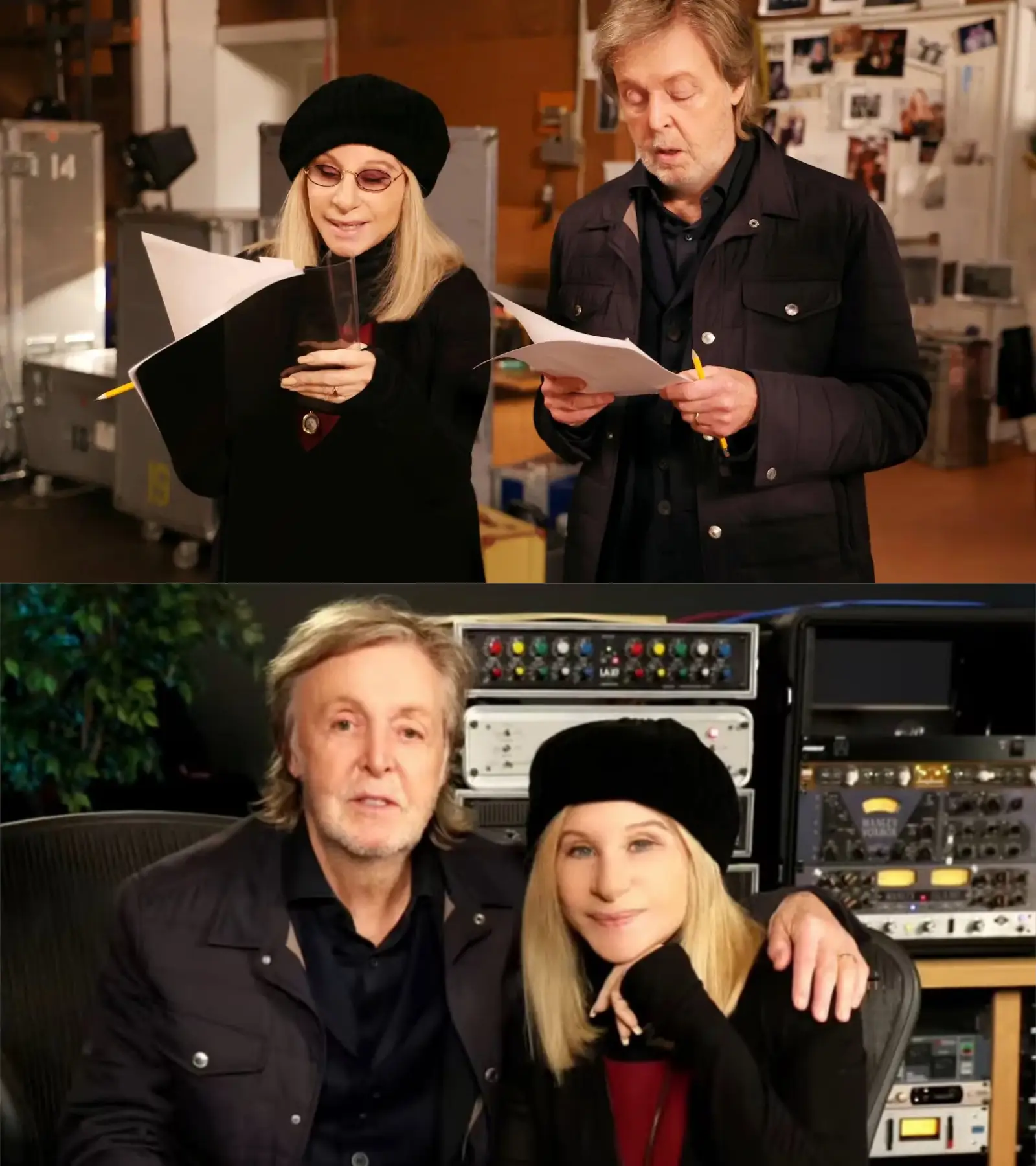 PAUL McCARTNEY ADMITS BARBRA STREISAND’S STUDIO MADE HIM NERVOUS — AND FANS LOVE THE HUMILITY BEHIND THEIR NEW DUET