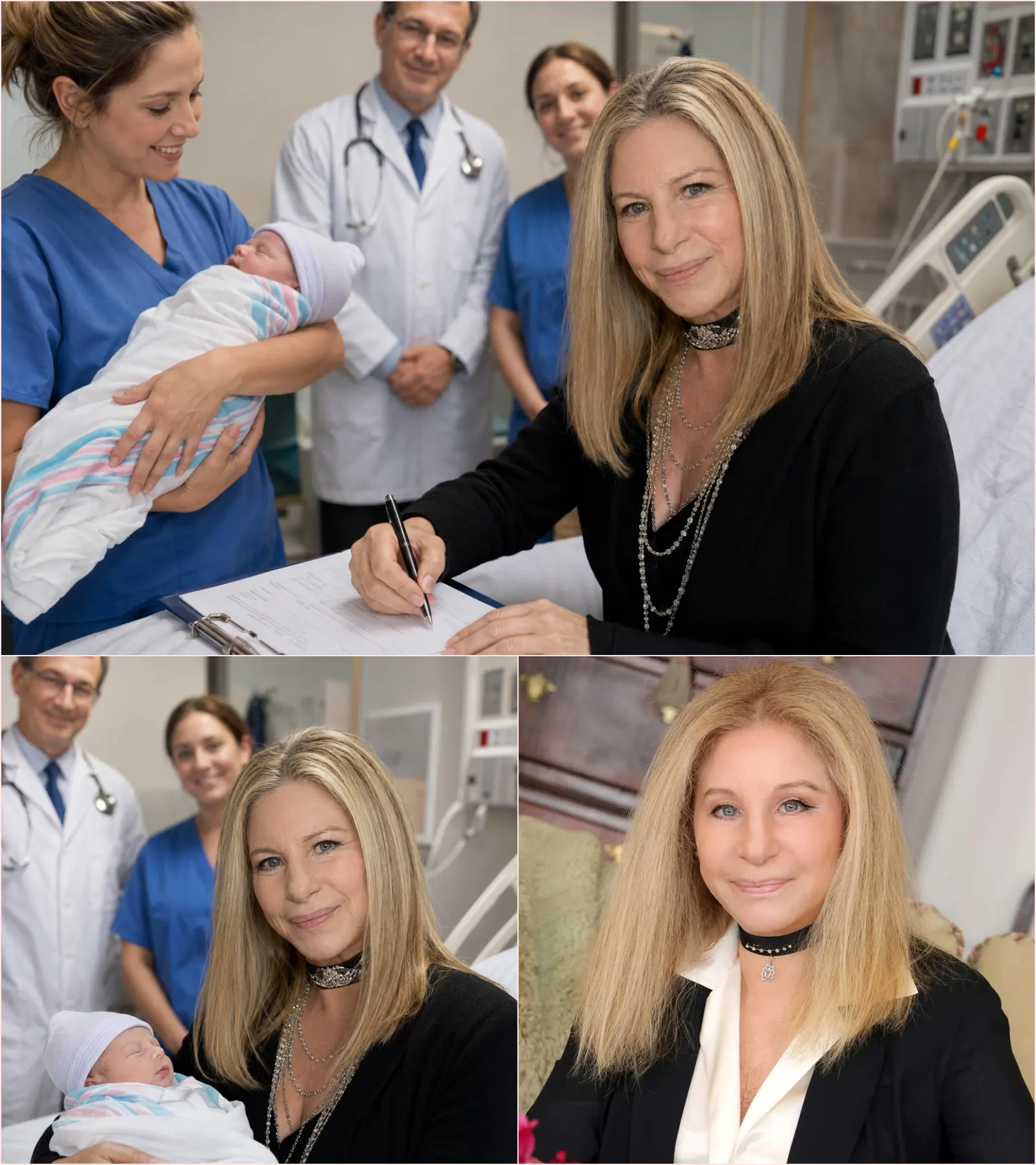 BARBRA STREISAND’S REPORTED DECISION TO PROTECT AN ABANDONED NEWBORN TURNS COMPASSION INTO A LIFE-CHANGING PROMISE