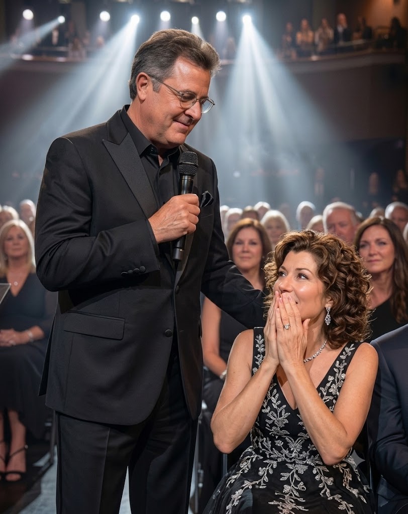 VINCE GILL’S TEARFUL WORDS TO AMY GRANT TURNED ONE QUIET MOMENT INTO A LOVE STORY OF FAITH AND MUSIC