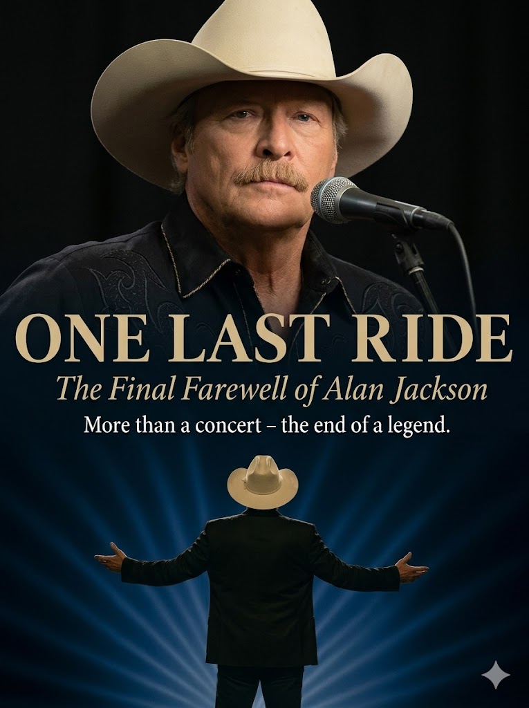 ALAN JACKSON’S LAST CALL — A FINAL NASHVILLE GOODBYE TO A COUNTRY MUSIC ERA