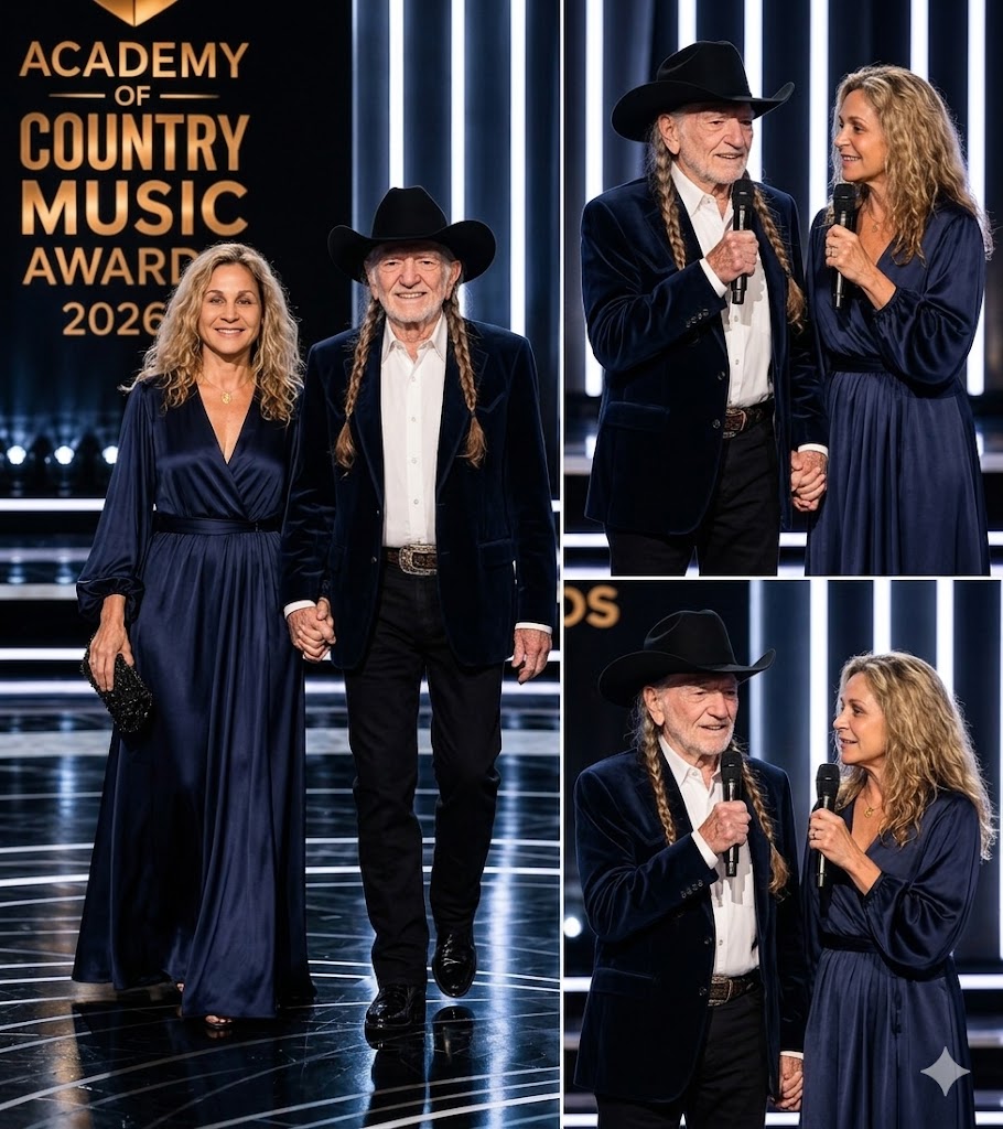 WILLIE NELSON’S SURPRISE ACM MOMENT WITH ANNIE D’ANGELO BECAME A QUIET TRIBUTE TO LOVE, MUSIC, AND A LIFE WELL LIVED