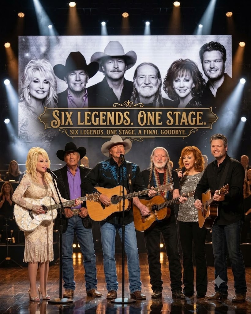 6 LEGENDS, ONE FINAL CALL: ALAN JACKSON’S FAREWELL NIGHT HAS COUNTRY MUSIC BRACING FOR AN ERA-ENDING GOODBYE