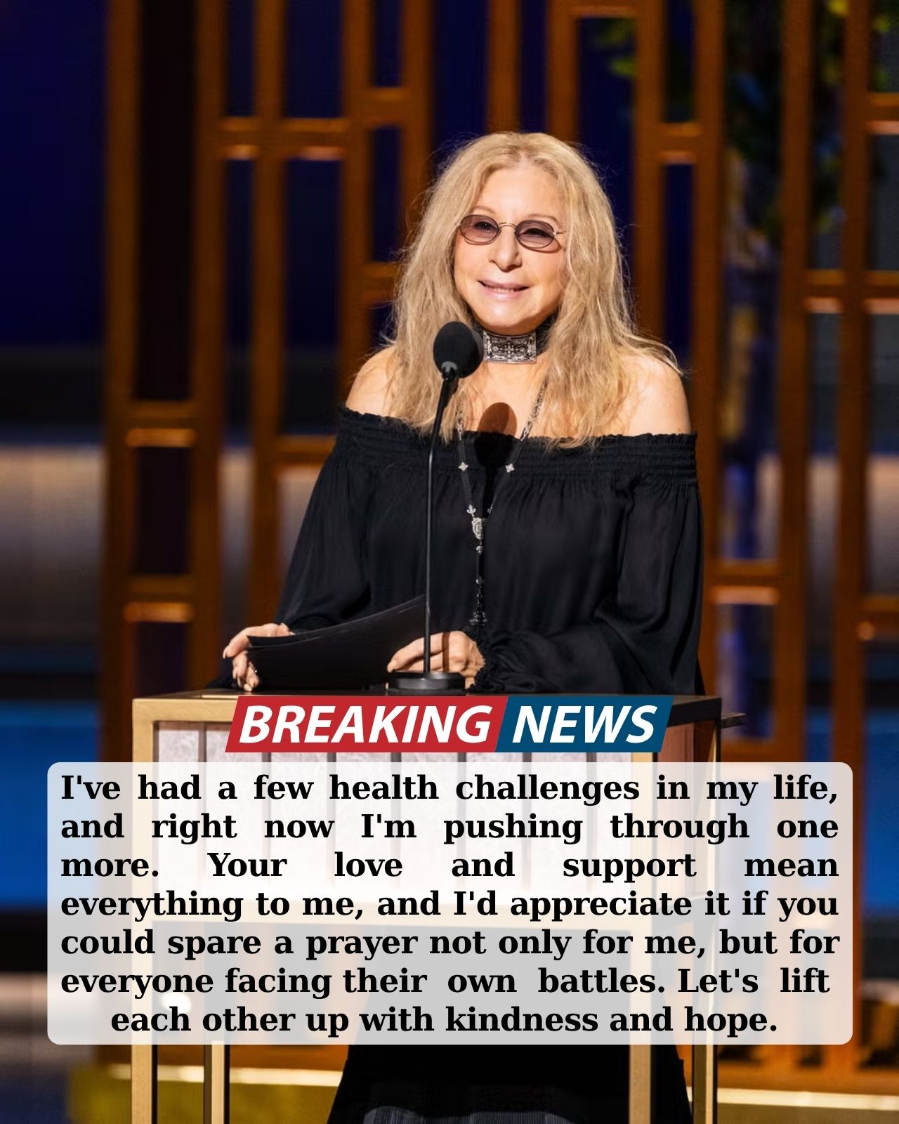 BARBRA STREISAND’S REASSURING UPDATE BRINGS COMFORT TO FANS AFTER A QUIET PERIOD OF REST