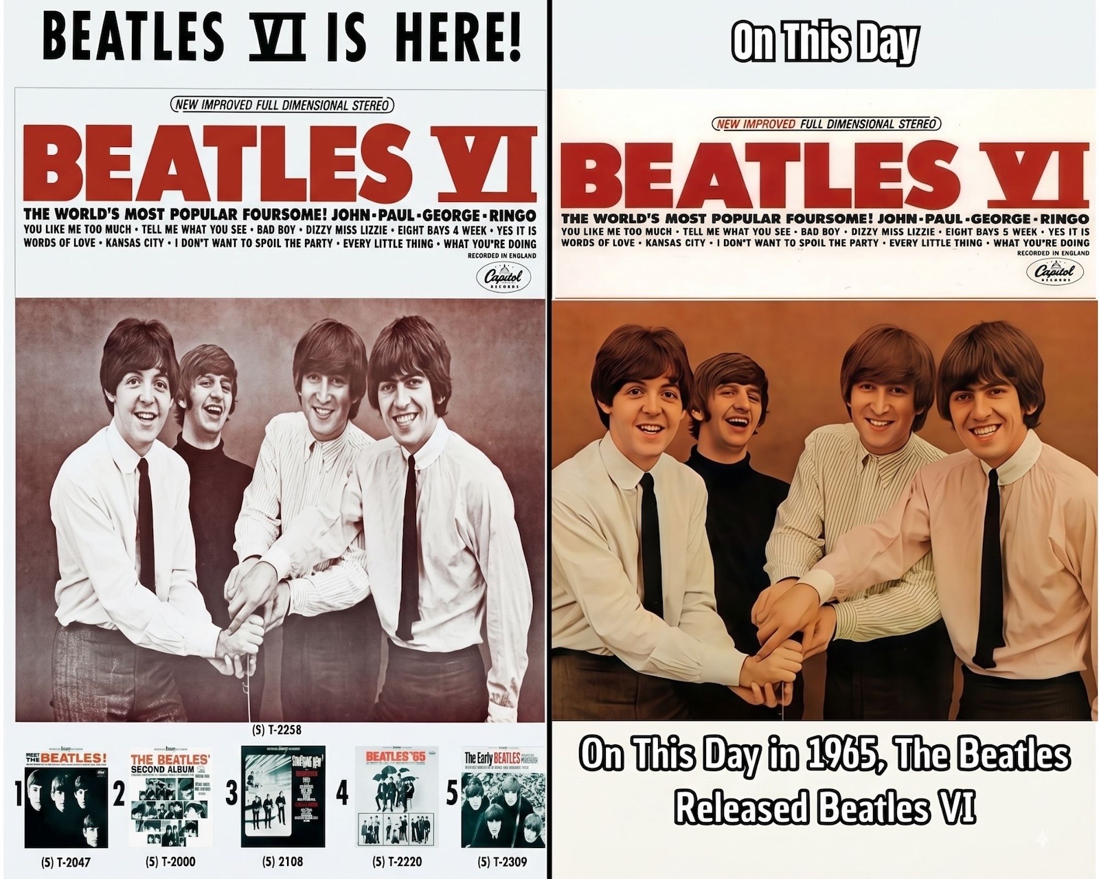 BEATLES VI CAPTURED THE MOMENT AMERICA COULDN’T GET ENOUGH OF JOHN, PAUL, GEORGE, AND RINGO