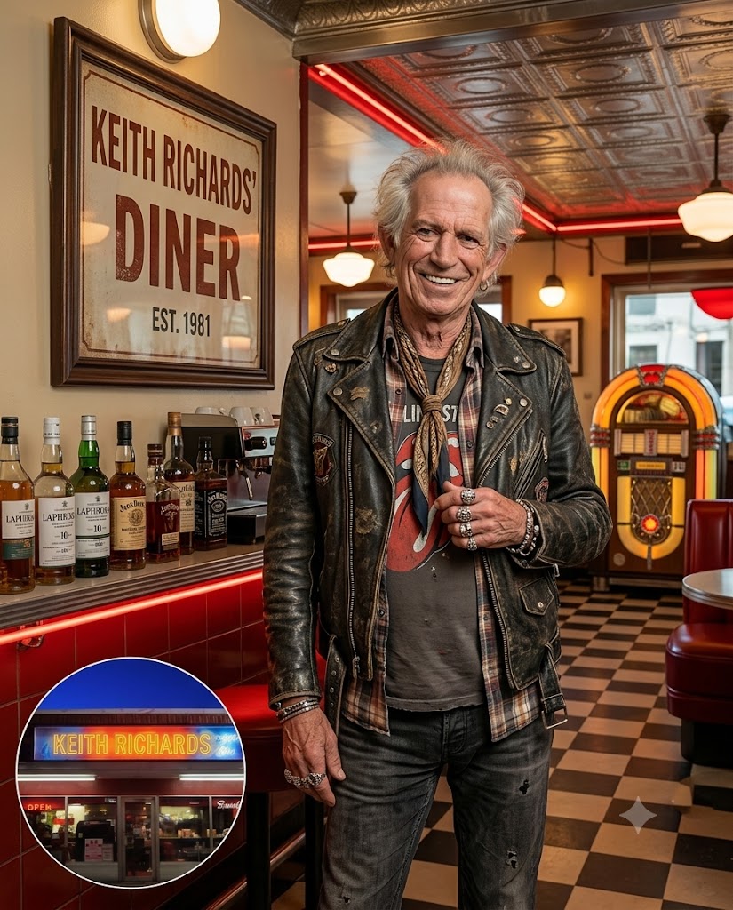 KEITH RICHARDS NEVER FORGOT THE SMALL LONDON CLUB THAT GAVE HIS GUITAR A HOME — NOW IT IS FEEDING PEOPLE WHO HAVE NOWHERE ELSE TO GO