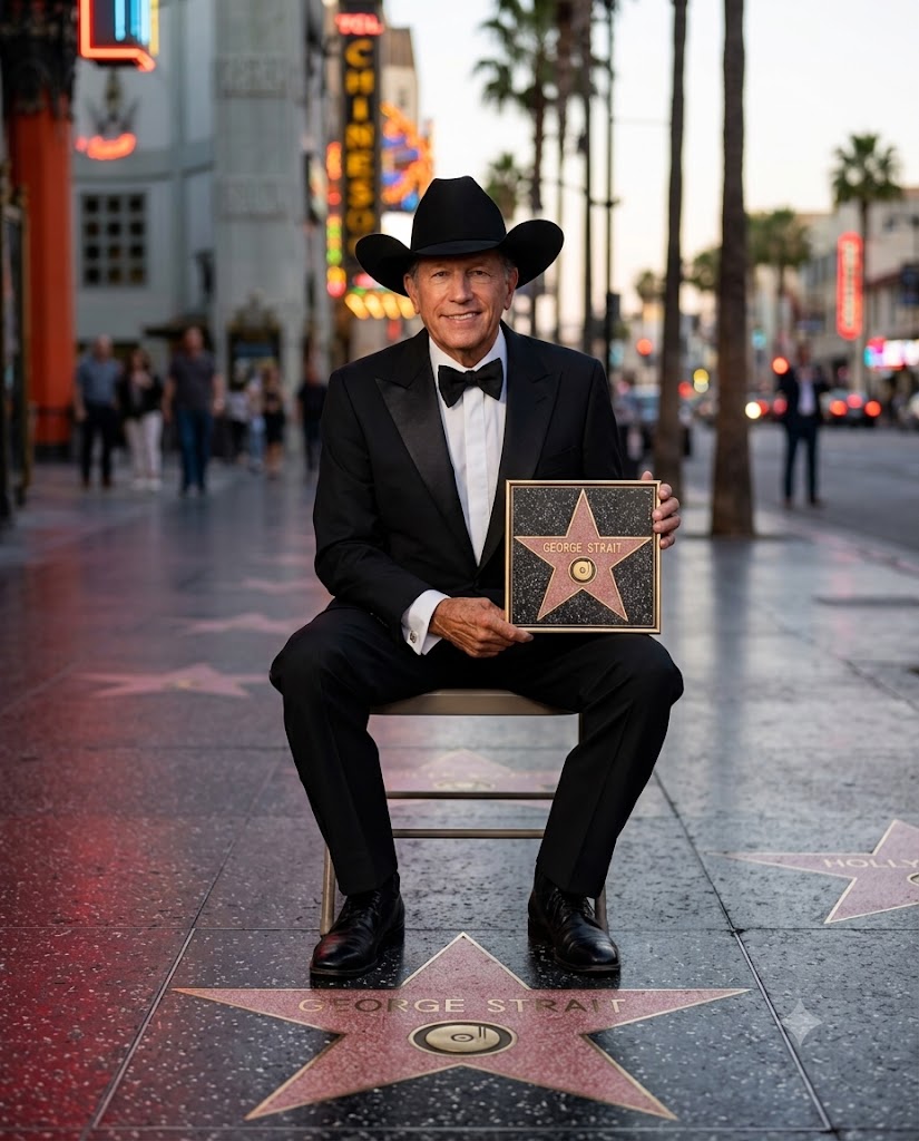 GEORGE STRAIT IS HEADED TO THE HOLLYWOOD WALK OF FAME — A LONG-OVERDUE STAR FOR THE KING OF COUNTRY