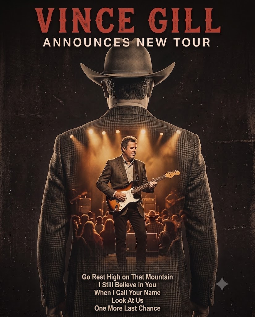 VINCE GILL’S “50 YEARS FROM HOME” TOUR PROVES HIS HEART, HIS VOICE, AND HIS COUNTRY SOUL ARE FAR FROM FINISHED