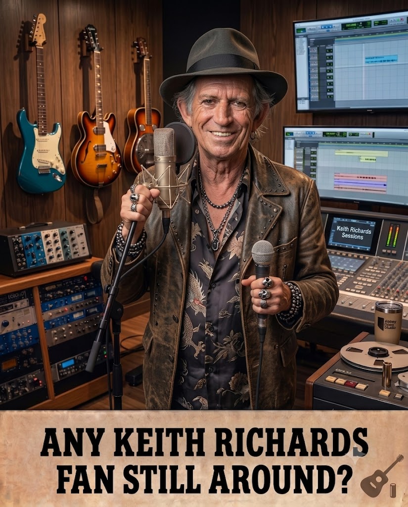 KEITH RICHARDS’ MUSIC IS FINDING NEW POWER IN UNCERTAIN TIMES — ONE DEFIANT RIFF AT A TIME