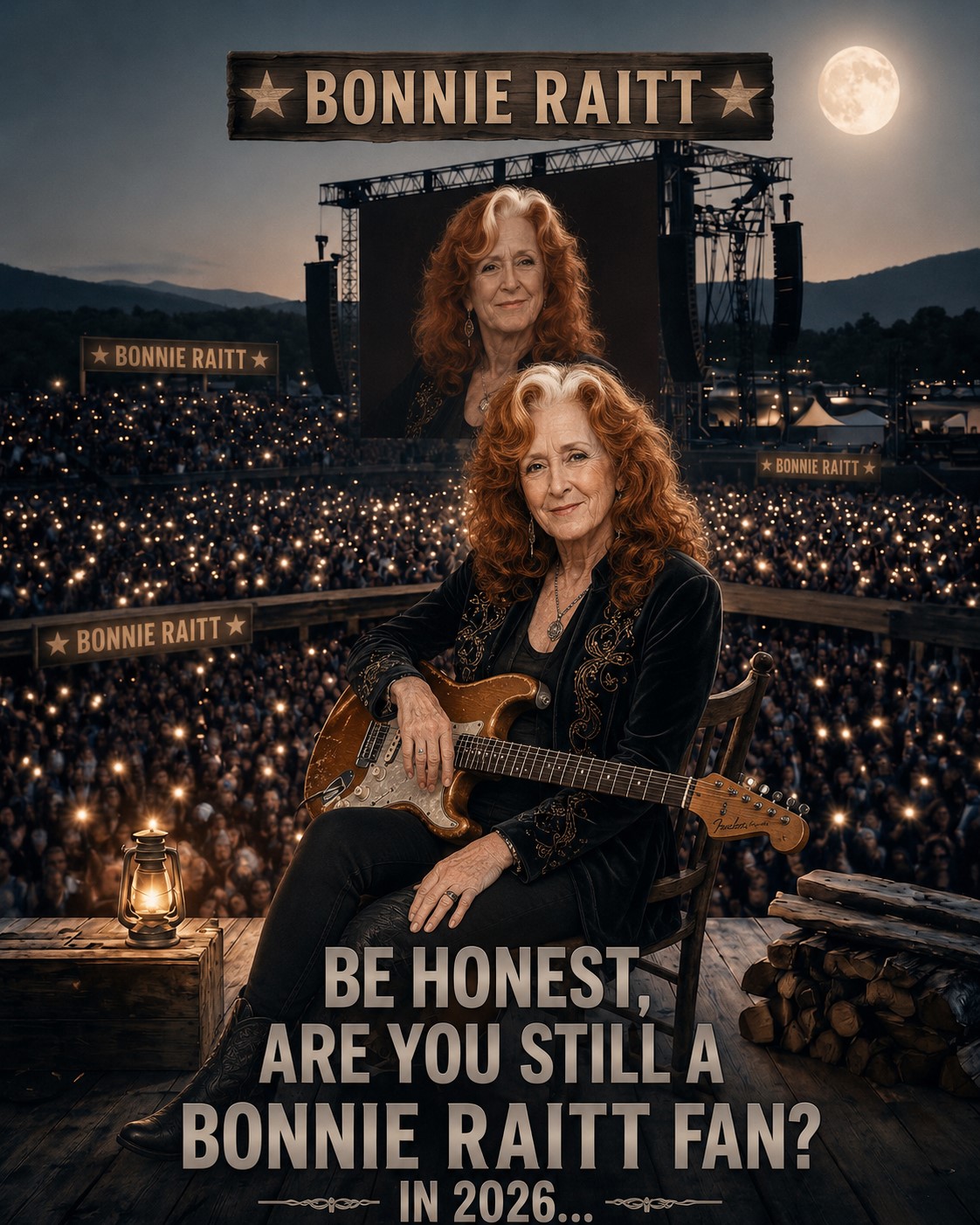 WHEN BONNIE RAITT REPORTEDLY SAID, “THIS WILL BE MY FINAL TOUR,” AN ENTIRE ARENA SEEMED TO STOP BREATHING