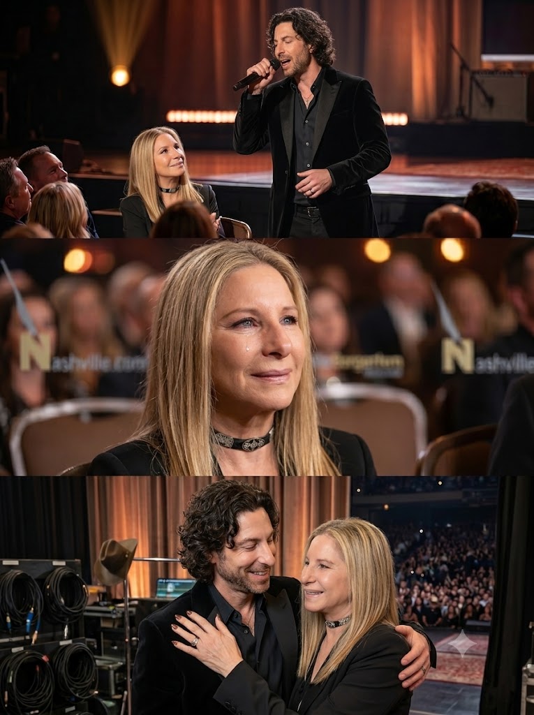 “THAT’S MY MOM” — JASON GOULD’S THREE WORDS BRING BARBRA STREISAND TO TEARS IN AN UNFORGETTABLE MOTHER-SON MOMENT