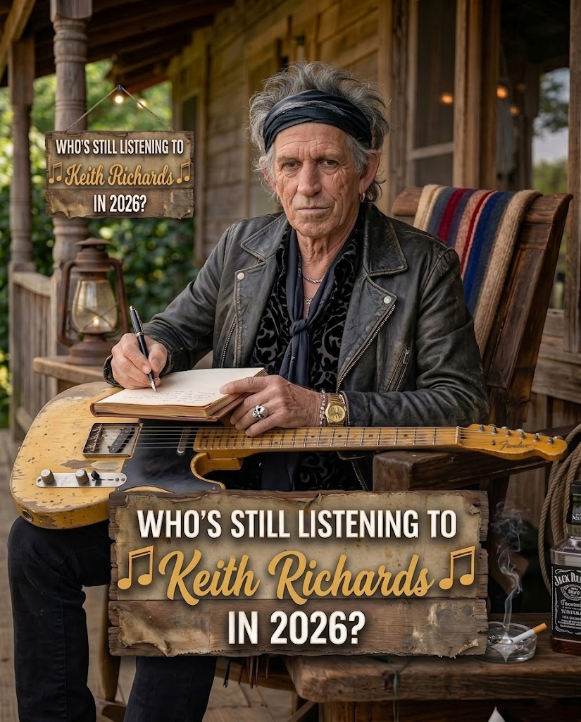 KEITH RICHARDS IS STILL PLAYING LIKE ROCK ’N’ ROLL HAS SOMETHING LEFT TO PROVE