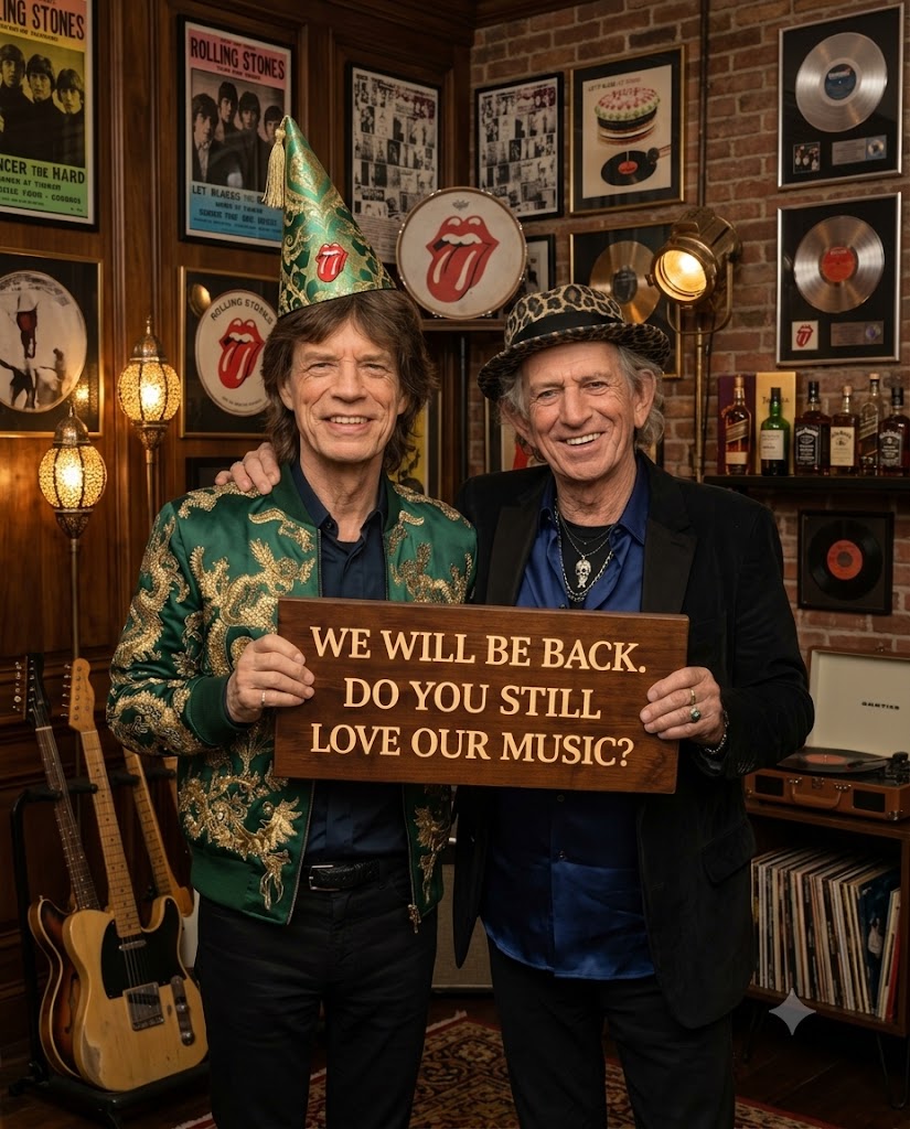 ON MICK JAGGER’S BIRTHDAY, KEITH RICHARDS GAVE HIM A GIFT NO TROPHY COULD MATCH — SIX DECADES OF FRIENDSHIP IN ONE QUIET SONG