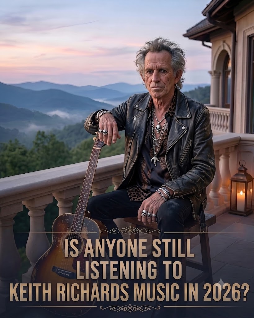 KEITH RICHARDS’ NEW SONG IS SETTING ROCK ’N’ ROLL ON FIRE — AND PROVING THE RIFF STILL RULES