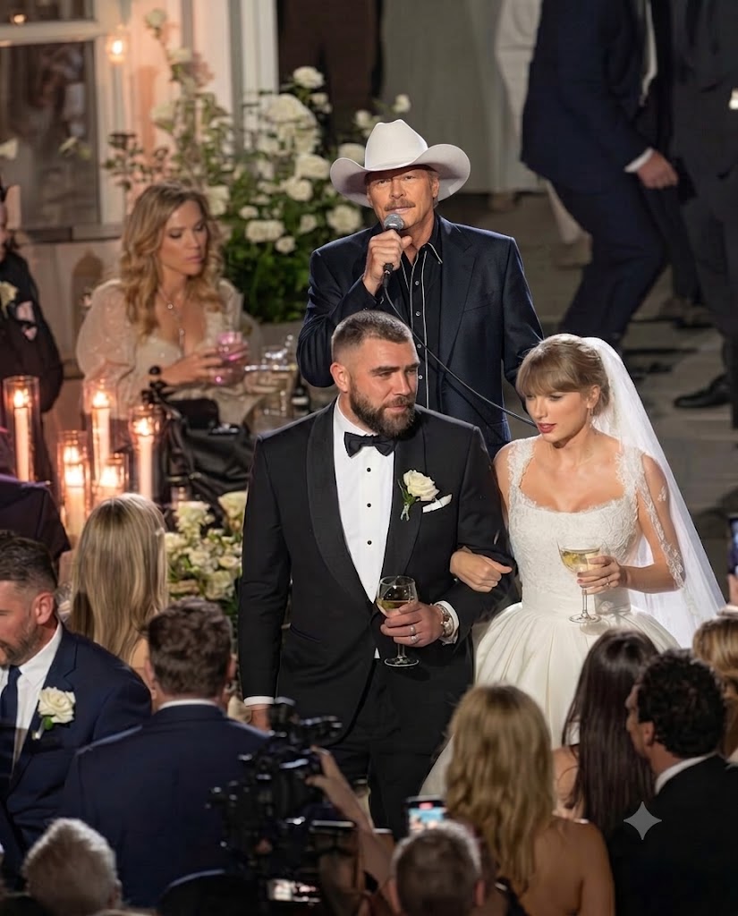 ALAN JACKSON’S REPORTED SONG FOR TAYLOR SWIFT AND TRAVIS KELCE TURNED A WEDDING MOMENT INTO A COUNTRY MUSIC DREAM